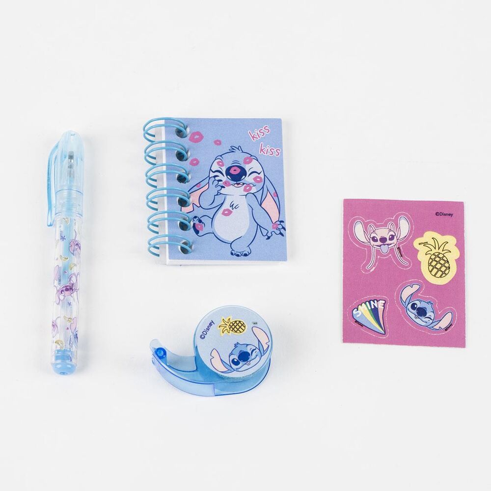 Disney Stitch Stationery Mini Ryggsäck Set