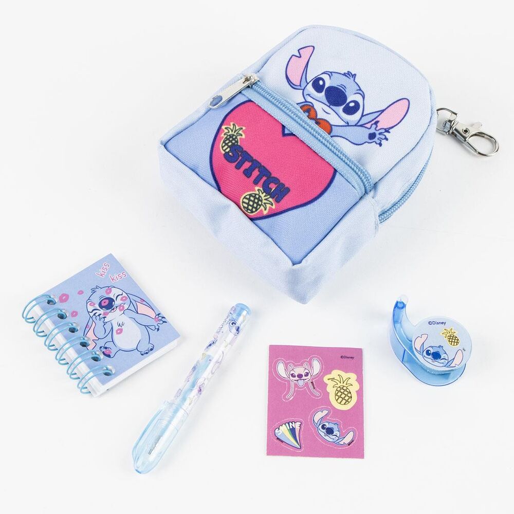 Disney Stitch Stationery Mini Ryggsäck Set