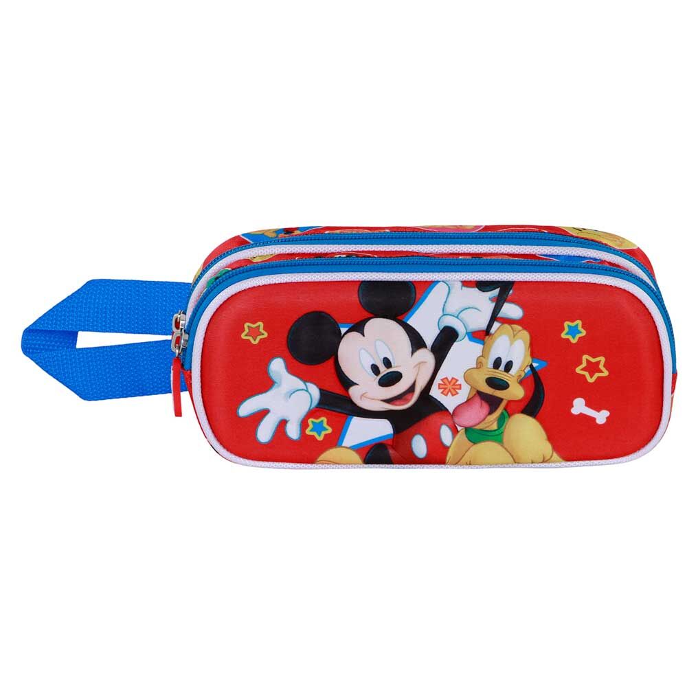 Disney Mickey Star 3D Dubbelt Pennfodral