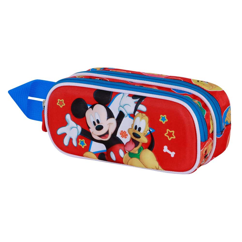 Disney Mickey Star 3D Dubbelt Pennfodral