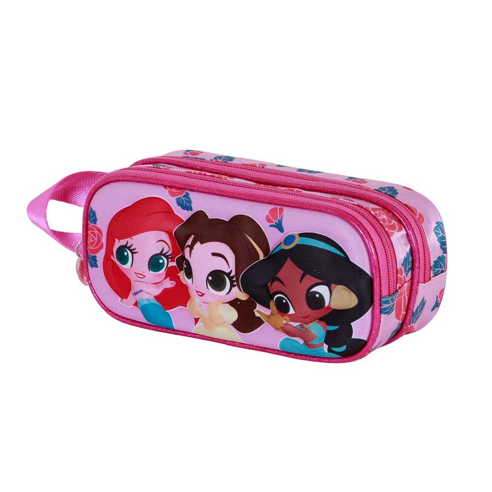 Disney Princess Flowers 3D dubbel Pennfodral