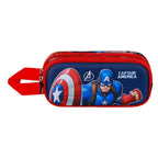 Marvel Captain America Patriot 3D dubbel Pennfodral