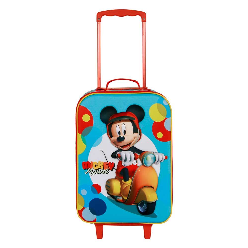 Disney Mickey Scooter 3D Ryggsäck med Hjul suitcase 52cm