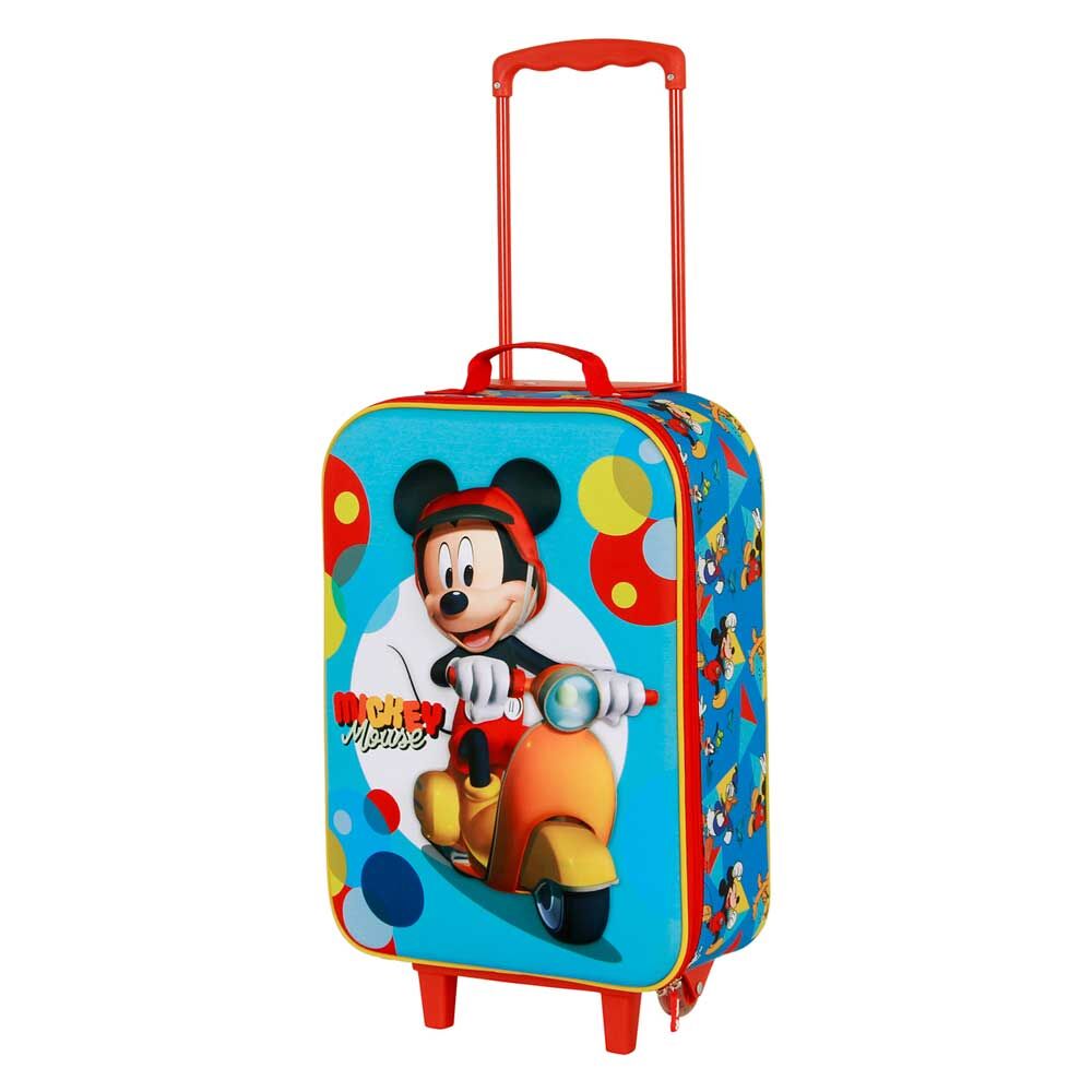 Disney Mickey Scooter 3D Ryggsäck med Hjul suitcase 52cm