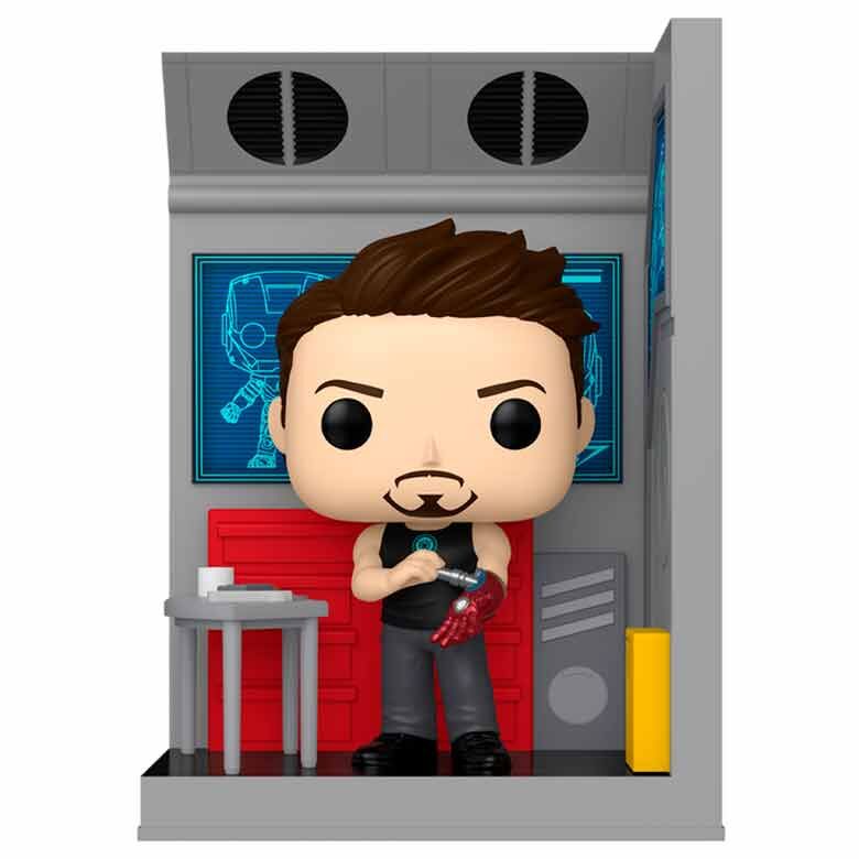 POP figur Nooks Marvel Tony Stark i Hans Verkstad