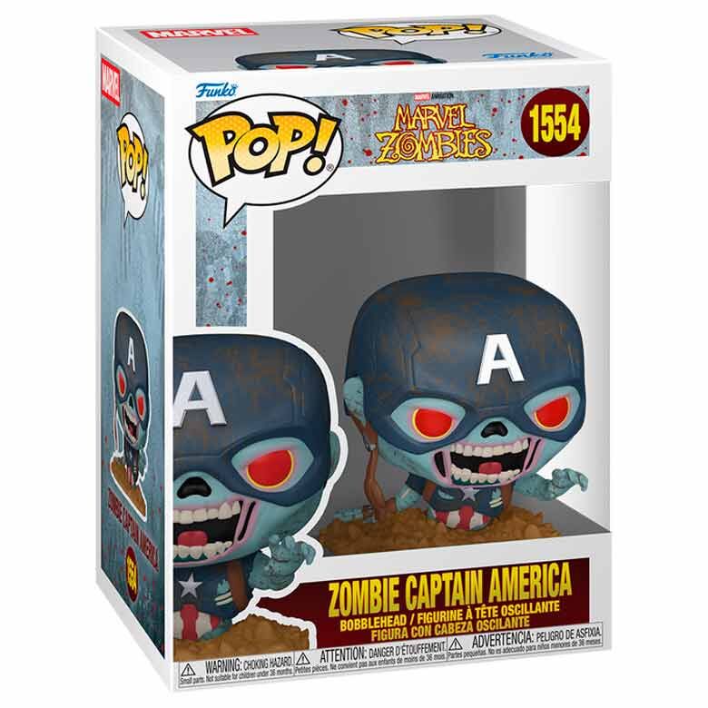 POP Figur Marvel - Marvel Zombies Captain America