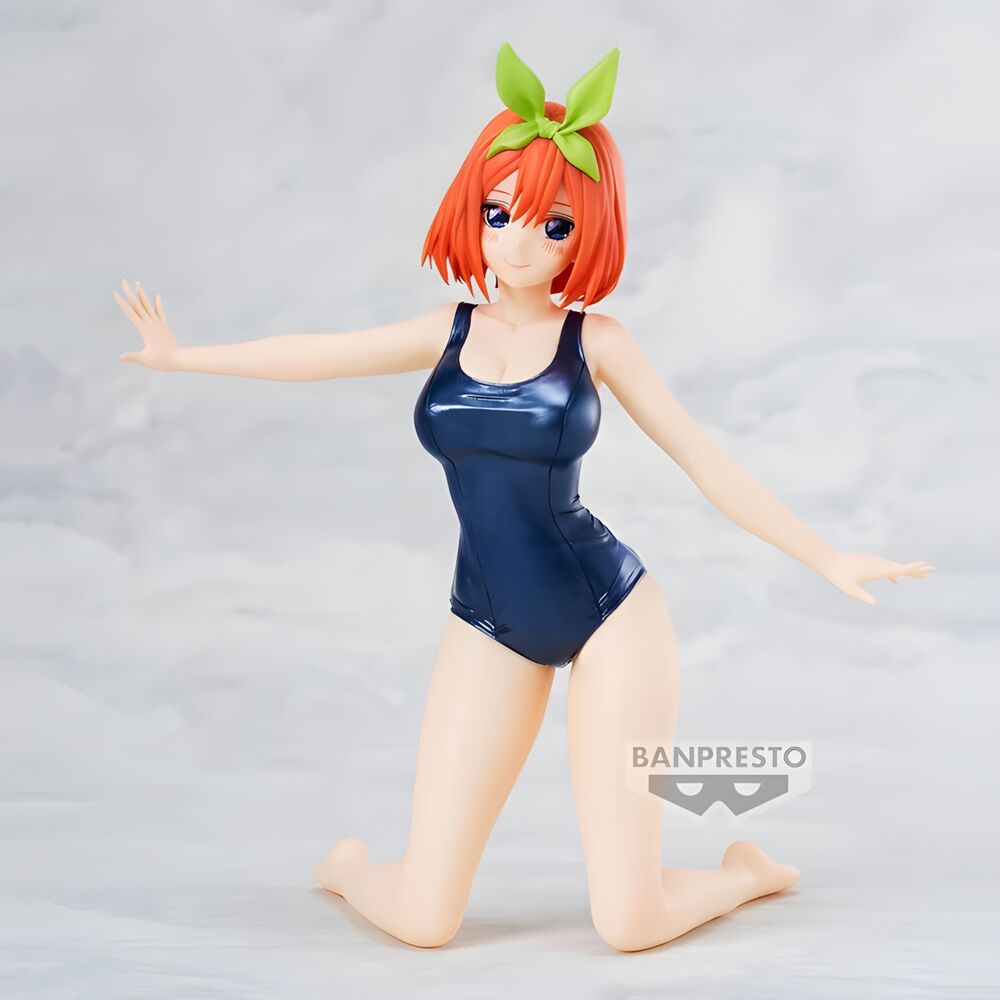 The Quintessential Quintuplets Movie Celestial Vivi School Style Yotsuba Nakano Figur 15cm