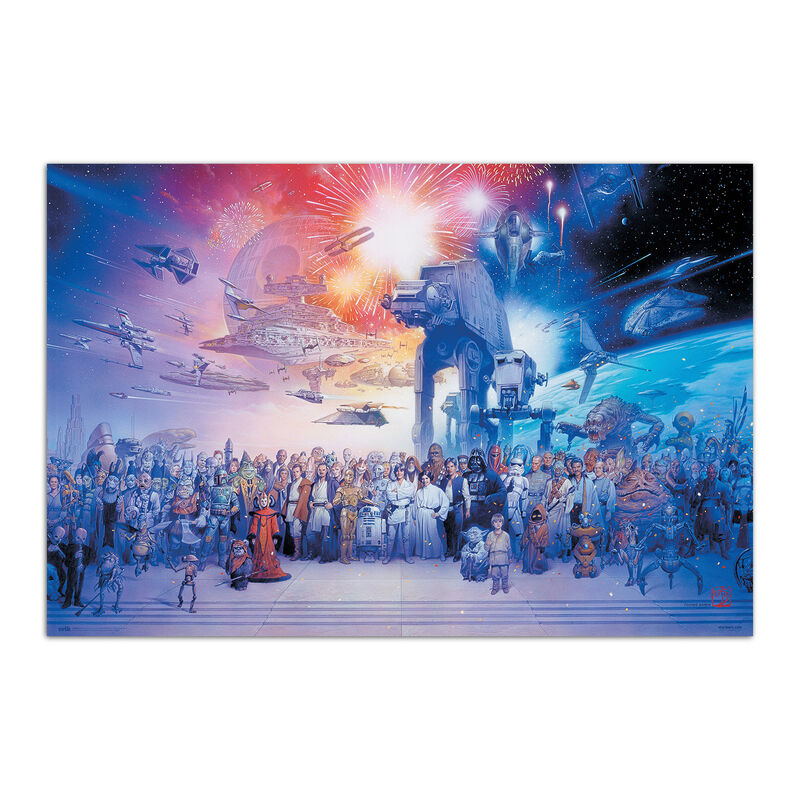 Star Wars Legacy Characters Affisch
