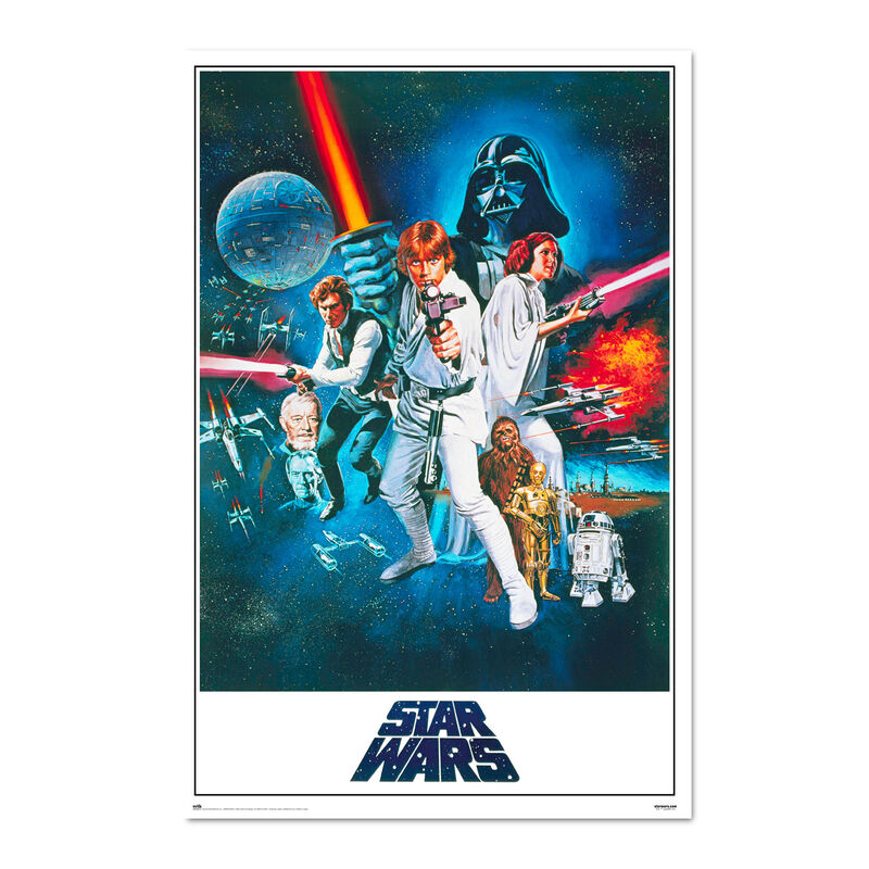 Star Wars A New Hope Episode IV Poster