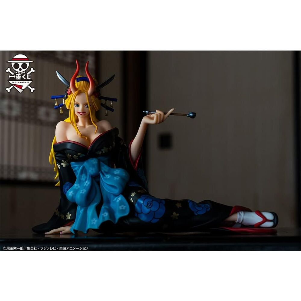 One Piece Glitter Black Maria Ichibansho Figur 15cm