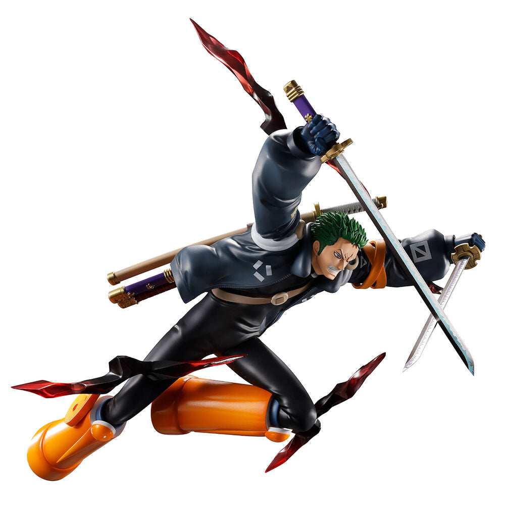 One Piece Zoro Burst of Energy Masterlise Figure - Roronoa Zoro Ichibansho 15cm
