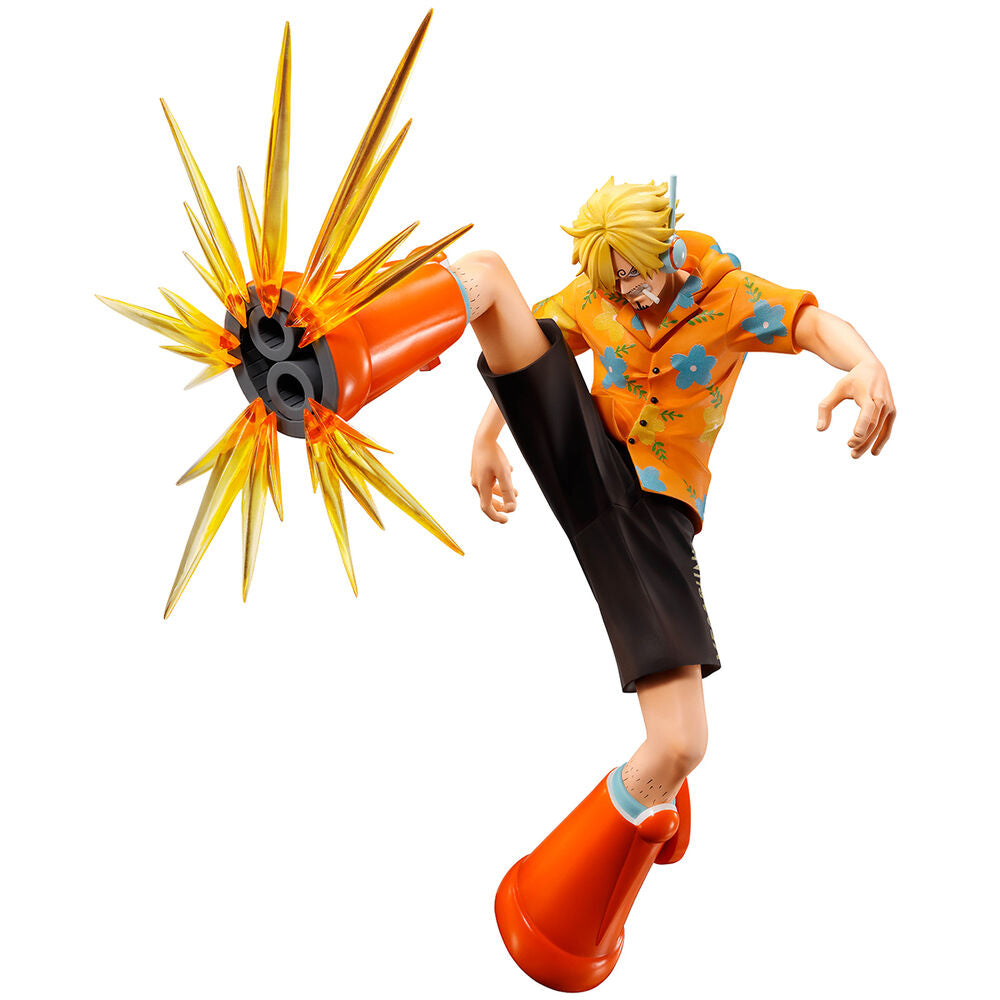 One Piece Sanji Burst of Energy Masterlise Expiece Ichibansho Figur 19cm