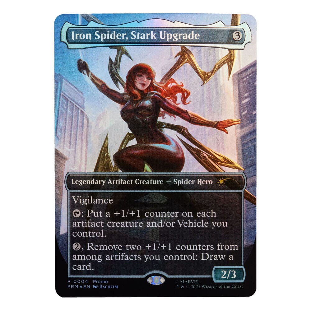 Marvel Spider-Man Magic The Gathering Mary Jane Watson Iron Spider Figur 15cm