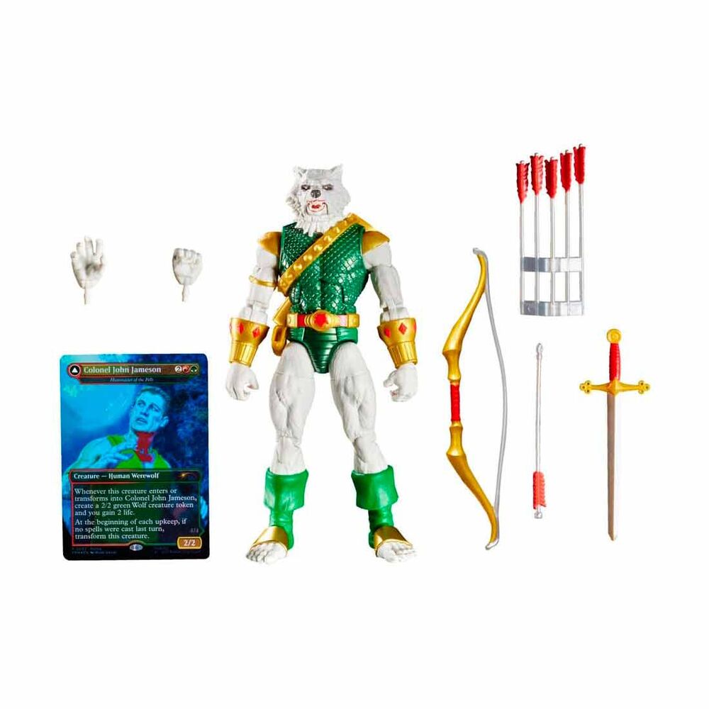 Marvel Spider-Man Magic The Gathering Man-Wolf Figur 15cm