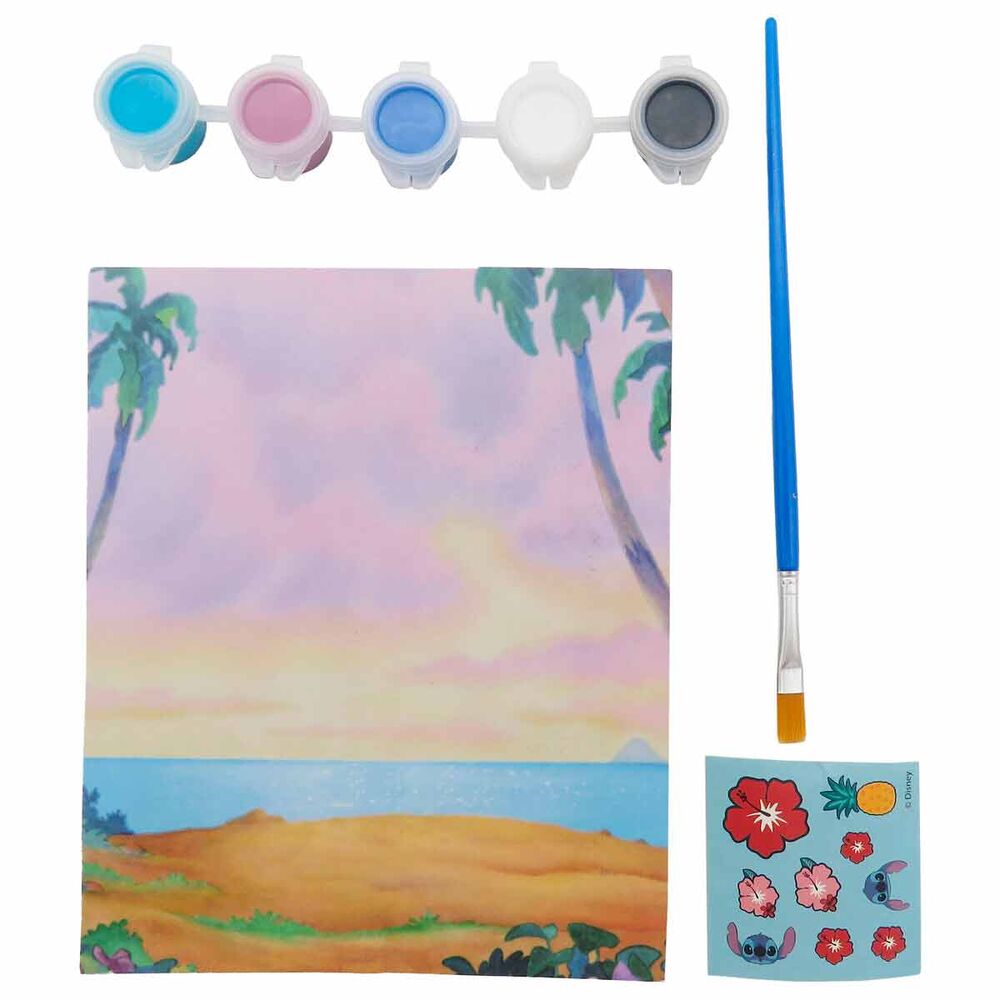 Disney Stitch Måla Din Egen Lampa