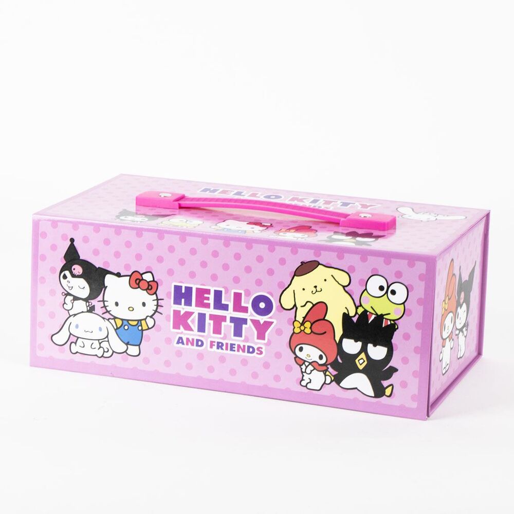 Hello Kitty färgläggningspennor etui