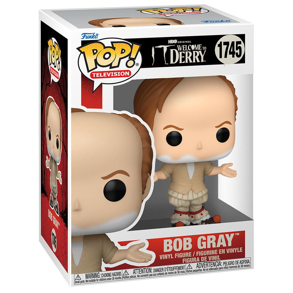 POP Figur IT Welcome To Derry Bob Gray – Samlarobjekt för Fans