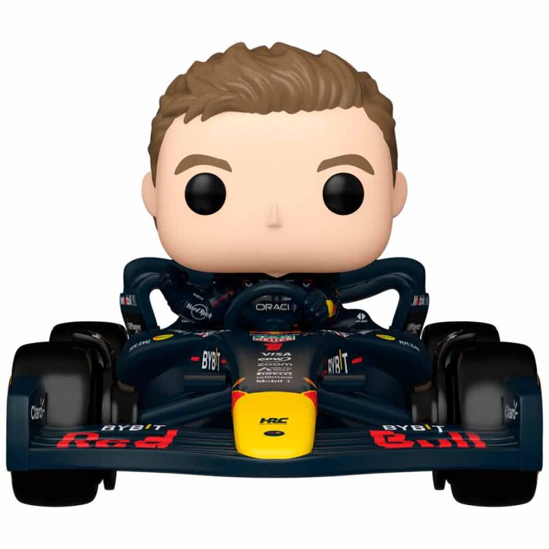 POP Figur Rides Super Deluxe Racing Oracle Red Bull Max Verstappen med RB20