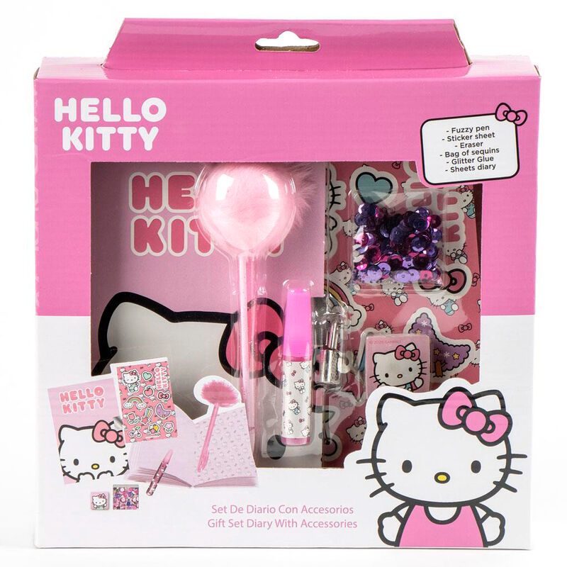 Hello Kitty Dagbok set