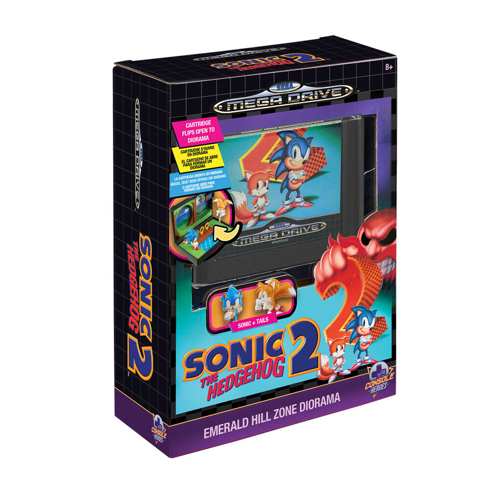 Console Heroes Sonic The Hedgehog 2 Mega Drive diorama