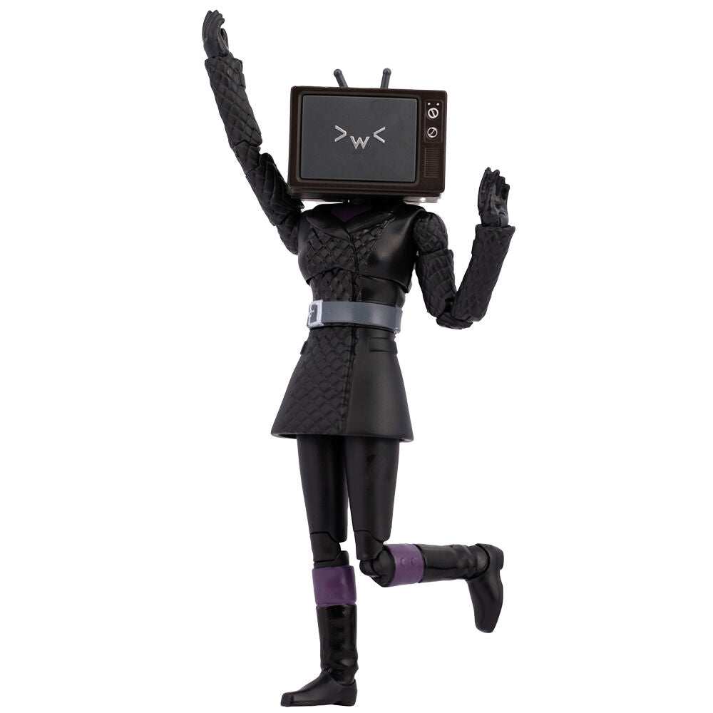 Skibidi Toilet TV Woman Figur 16 cm – Unik Samlarfigur