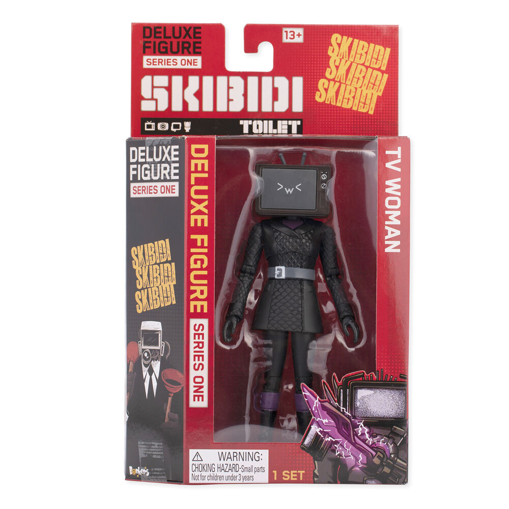 Skibidi Toilet TV Woman Figur 16 cm – Unik Samlarfigur