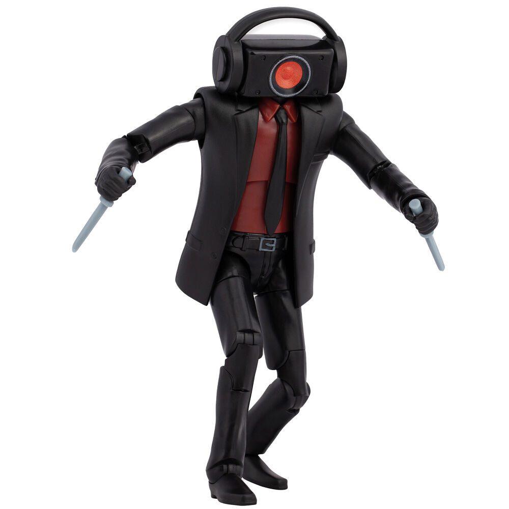 Skibidi Toilet Dark Speakrman Figur 16cm - Unik Samlarfigur
