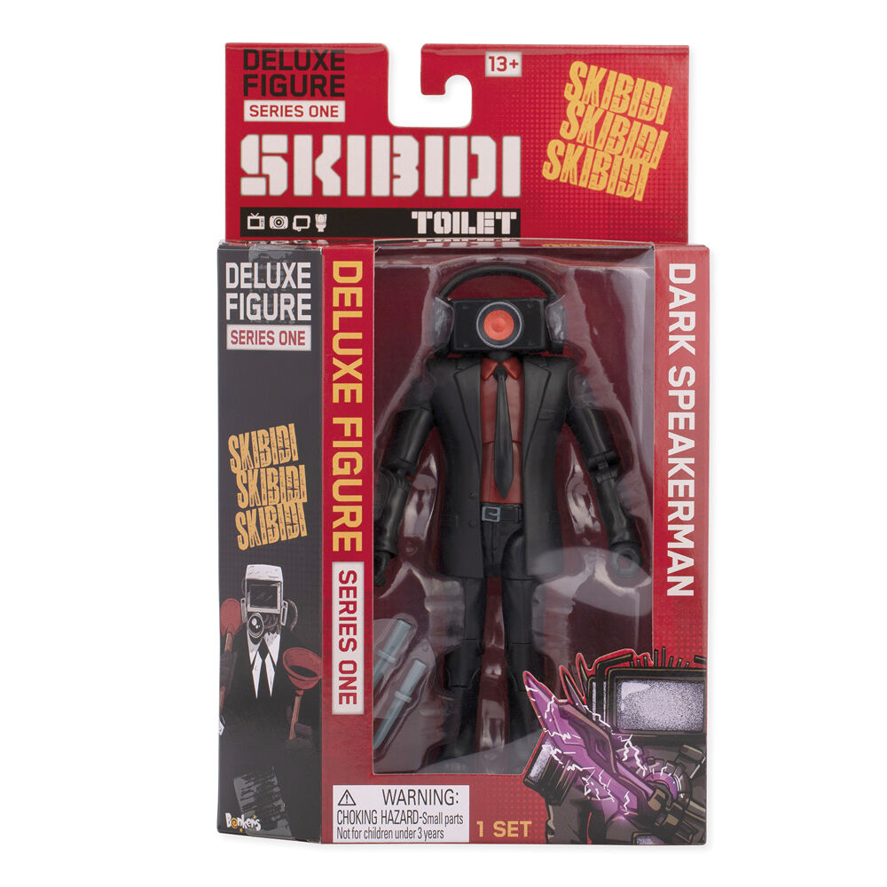 Skibidi Toilet Dark Speakrman Figur 16cm - Unik Samlarfigur