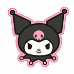 Hello Kitty Kuromi 3D Kudde – Söt och Bekväm