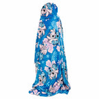 Disney Stitch & Angel Coral Hooded Blanket 120x150cm