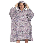 Disney Stitch Angel Oversize Sweatshirt Coat för Vuxna – Korall