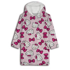 Hello Kitty Oversize Sweatshirt Coat för Barn i Korall