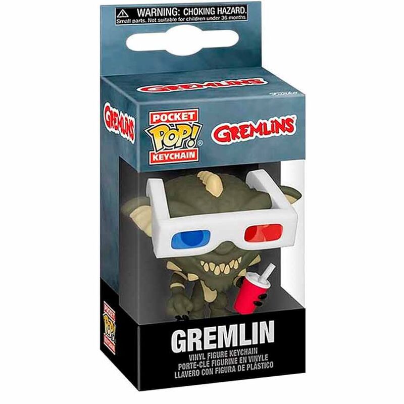 Pocket POP Nyckelring Gremlins Gremlin med 3D-glasögon