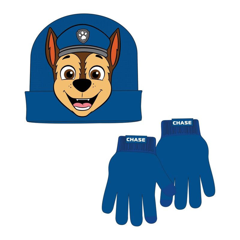 Paw Patrol Chase Hatt och Vante Set