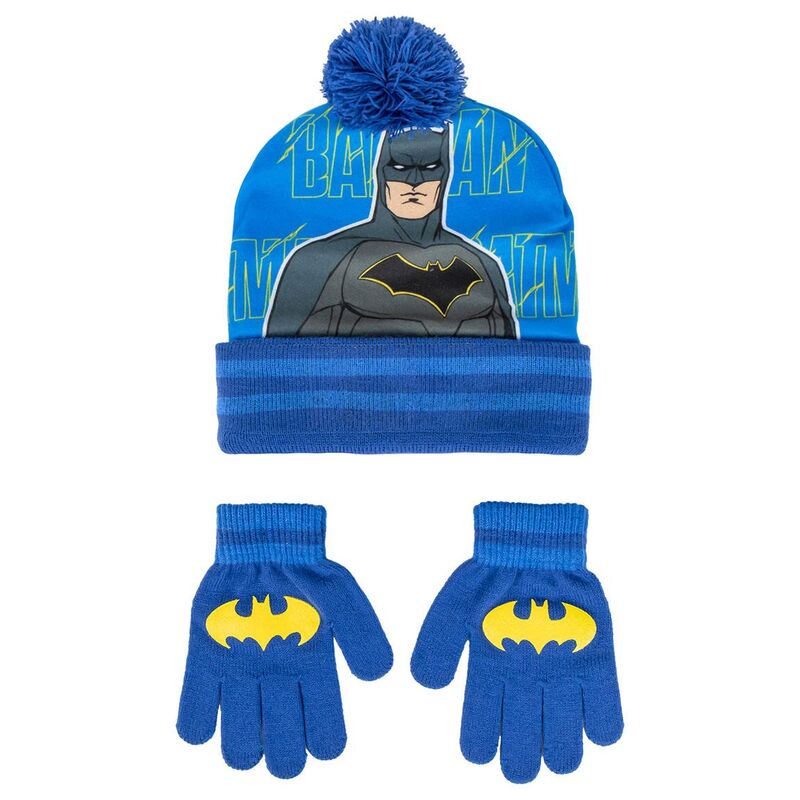 DC Comics Batman Hatt och Vantar Set