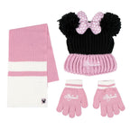 Disney Minnie Vinterset: Snood, Mössa och Handskar