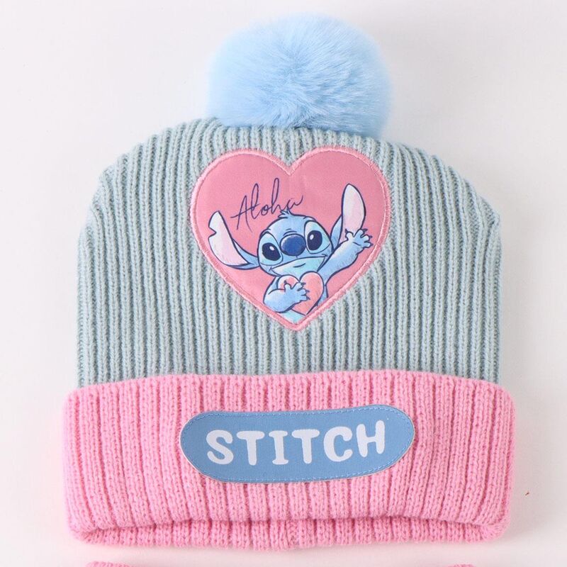 Disney Stitch Vinterset: Snood, Mössa och Vantar