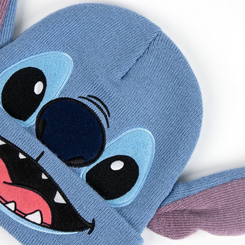 Disney Stitch mössa och vantar set