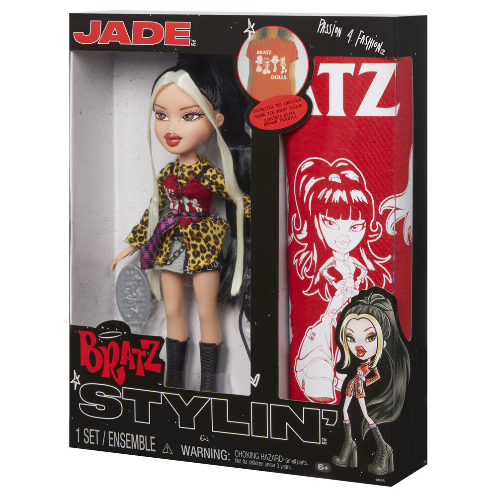 Bratz Stylin Jade docka + t-shirt