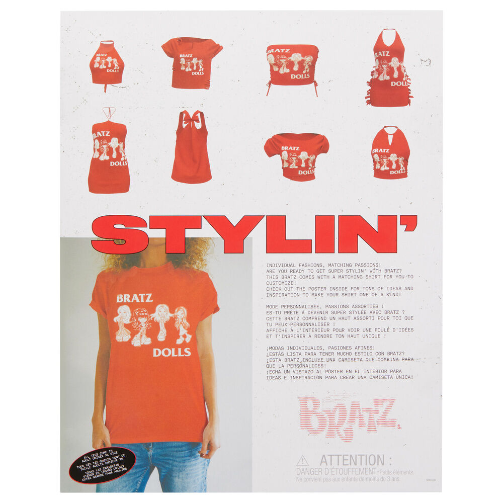 Bratz Stylin Jade docka + t-shirt