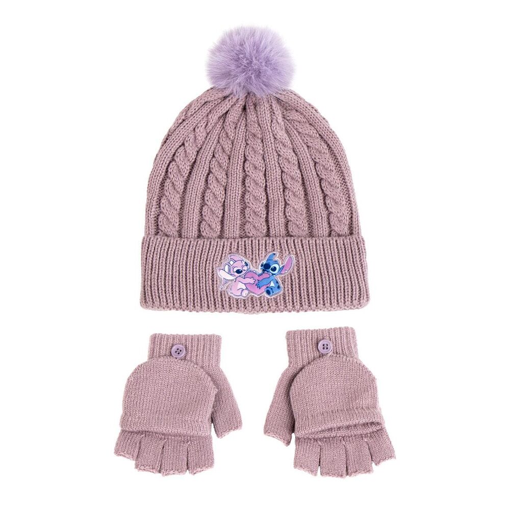 Disney Stitch hatt och handskar set