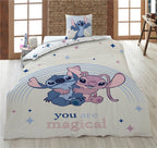 Disney Stitch & Angel Polycotton Duvet Cover 90cm