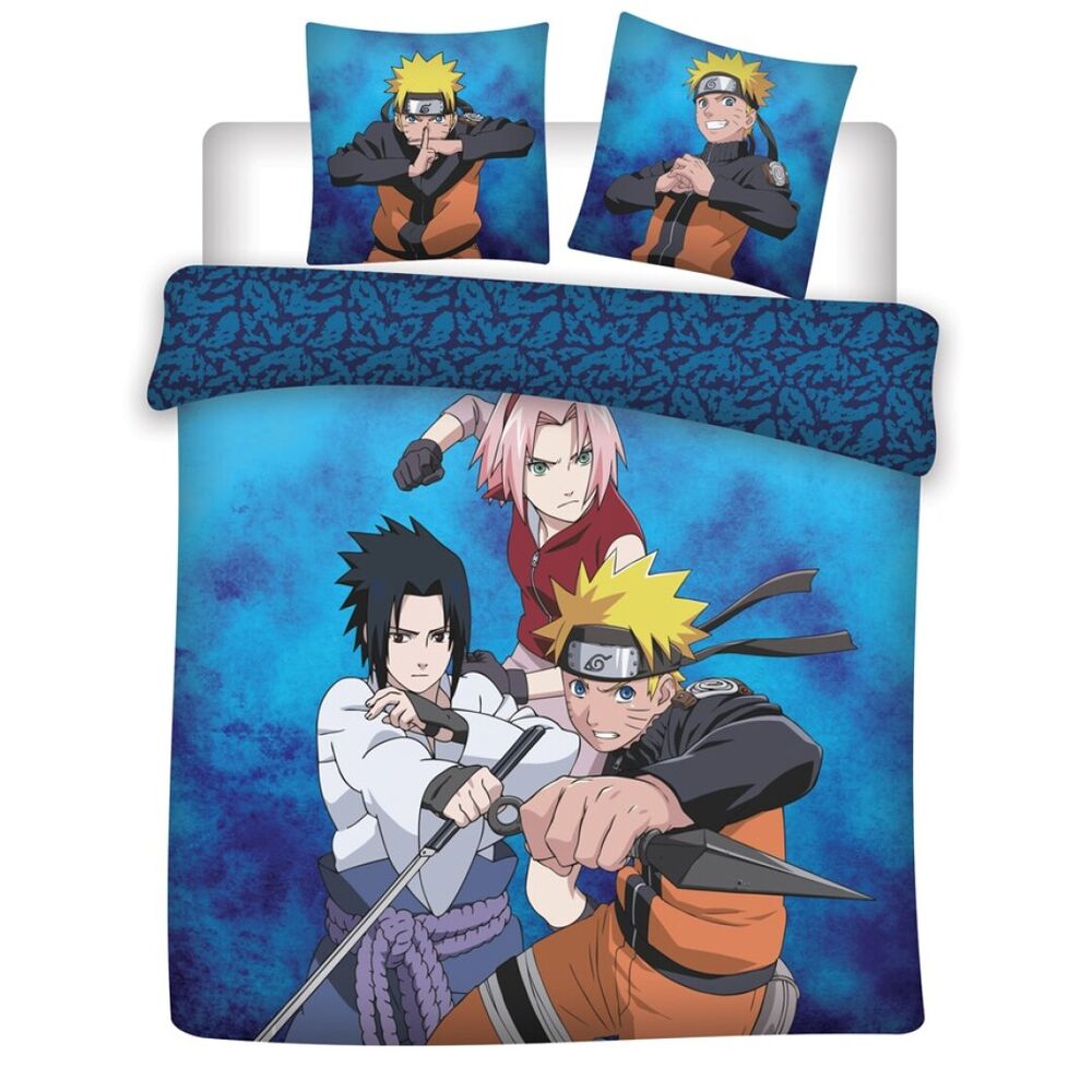 Naruto Shippuden Bomull Duvet Cover Set 135cm