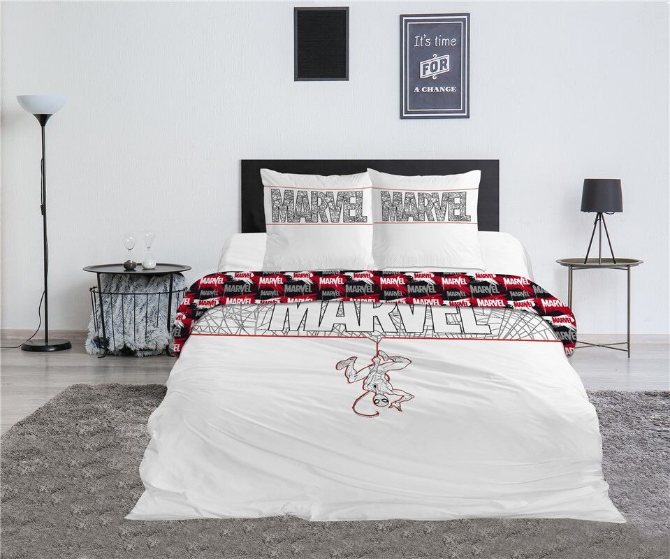 Marvel Spiderman Bomull Duvet Cover 135cm