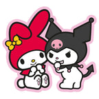 Hello Kitty My Melody & Kuromi 3D Kudde - Söt och Bekväm