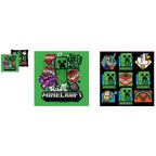 Minecraft Kudde - 38x38 cm Velboa