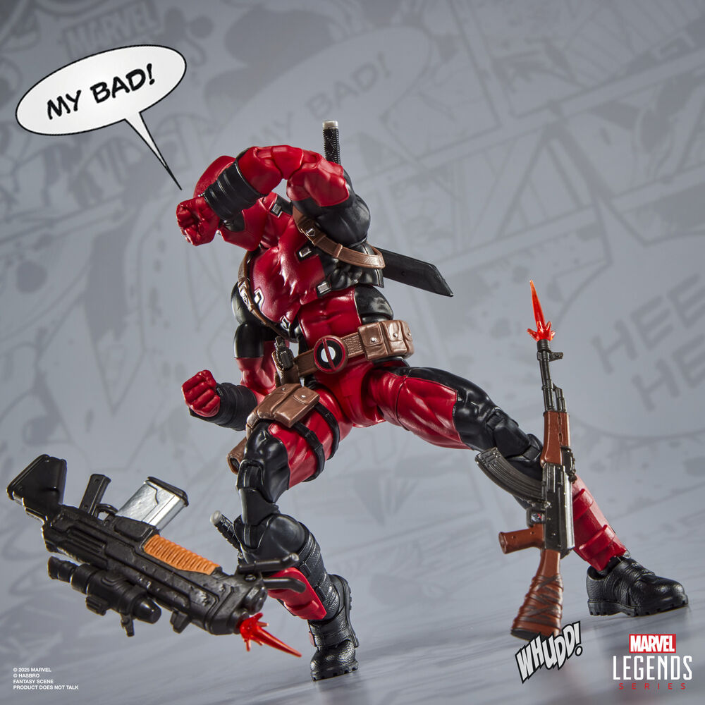 Marvel Legends Maximun Series Deadpool Figur 15cm