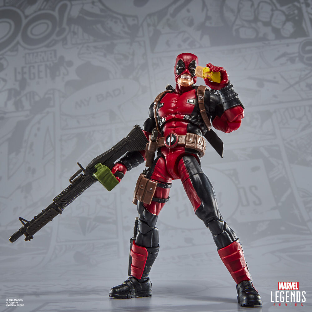 Marvel Legends Maximun Series Deadpool Figur 15cm
