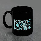 KPop Demon Hunters Logo Mug 325ml - Keramisk Kopp för KPop-fans