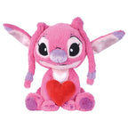 Disney Stitch Angel Hjärta Gosedjur 25cm